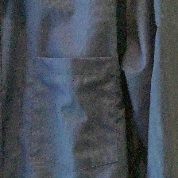 🌹Men Dress short Blue color Size L just like New. Has never been worn. - Picture 6 of 9